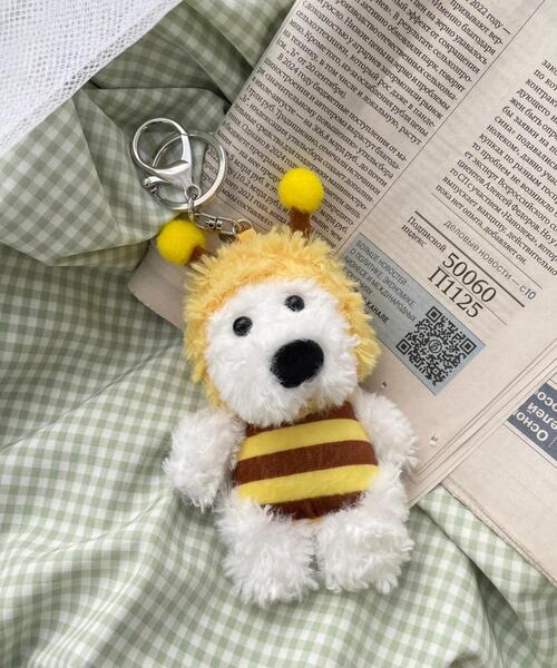 セール】WEGO/ブンブンわんこぬいぐるみキーホルダー