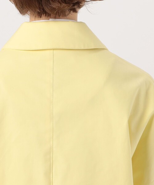 Mackintosh(マッキントッシュ)の「【別注】MACKINTOSH HUMBIE コート(ステンカラーコート・レディース・グリーン/イエロー/グレー・6)」の9枚目の写真