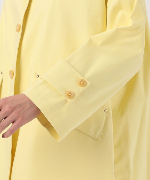 Mackintosh(マッキントッシュ)の「【別注】MACKINTOSH HUMBIE コート(ステンカラーコート・レディース・グリーン/イエロー/グレー・6)」の10枚目の写真
