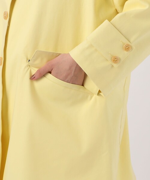 Mackintosh(マッキントッシュ)の「【別注】MACKINTOSH HUMBIE コート(ステンカラーコート・レディース・グリーン/イエロー/グレー・6)」の11枚目の写真