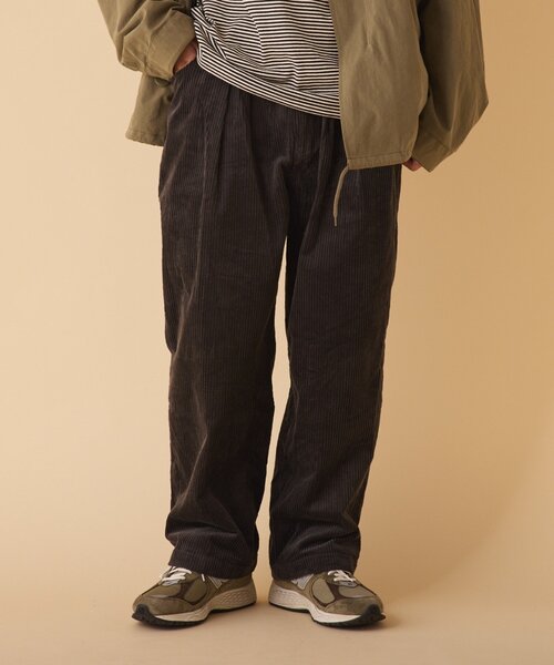 【セール】コーデュロイワイドタックパンツ（その他パンツ）｜CIAOPANIC TYPY（チャオパニックティピー）