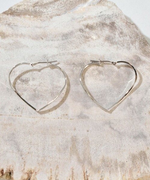 【kiehtova】HEART HOOP PIERCE KT5（ピアス（両耳用））｜kiehtova（キエトヴァ）