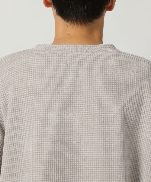 LAKOLE（ラコレ）の「カットモール刺繍プルオーバー / 147410（スウェット・メンズ・ブラック/ブルー/チェリーレッド/ライトグレー・LARGE/MEDIUM/X-LARGE）」の18枚目の写真