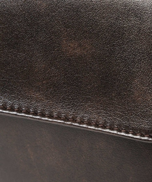 tiny tiny（ティニーティニー）の「ハトメWポケットショルダーバッグ[tiny tiny(ティニーティニー)]（ショルダーバッグ・レディース・ブラック/ブラウン/ダークブラウン/キャメル/アイボリー・FREE）」の11枚目の写真