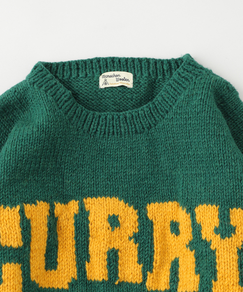 セール】【MacMahon Knitting Mills 】 +【Niche.】 Crew Neck Knit