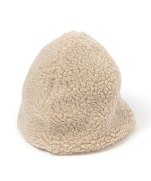 COLD BREAKER（コールドブレーカー）の「【COLD BREAKER(コールドブレイカー)】エッグハット（ハット・レディース・ベージュ/グレー・FREE）」の2枚目の写真