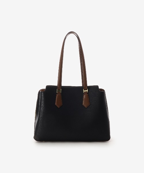 & chouette(アンドシュエット)の「バイカラーA4トートバッグ《仕事・通勤・通学》(トートバッグ・レディース・ベージュ/ブラック・FREE)」の11枚目の写真