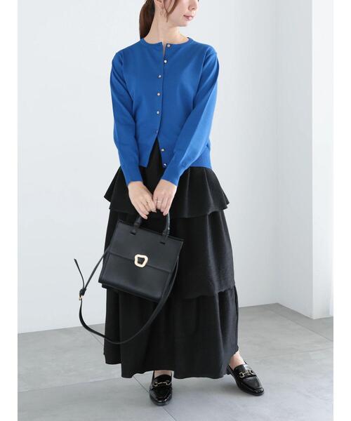 Te chichi（テチチ）の「【WEB限定】ラメティアードスカート（スカート・レディース・ブラック/シルバー/ブルー・F）」の11枚目の写真