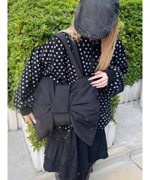 WC | パテッドリボンショルダーバッグ(ショルダーバッグ)