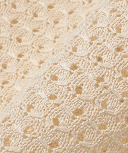 BEAMS（ビームス）の「メッシュ ニット ベスト（ニット/セーター・メンズ・ブラック/ナチュラル・LARGE/MEDIUM/SMALL）」の18枚目の写真