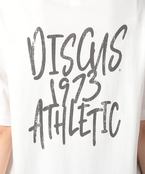 Grand PARK（グランドパーク）の「【DISCUS 】グランドパーク別注　パウダーブリーチ加工　 バックプリントTシャツ（Tシャツ/カットソー・レディース・杢グレー/ブラック/ホワイト/ピンク・FREE）」の13枚目の写真