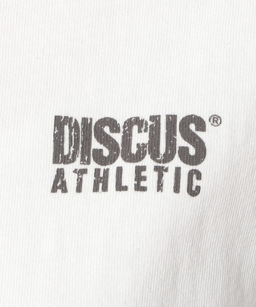 Grand PARK（グランドパーク）の「【DISCUS 】グランドパーク別注　パウダーブリーチ加工　 バックプリントTシャツ（Tシャツ/カットソー・レディース・杢グレー/ブラック/ホワイト/ピンク・FREE）」の21枚目の写真