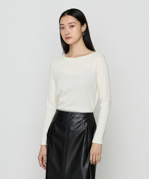 COMME CA | ラグウォーリブ プルオーバー(Tシャツ/カットソー)