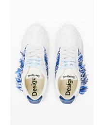 Desigual | RETROSNEAKERHERITAGEK PU白スニーカーローカット(スニーカー)