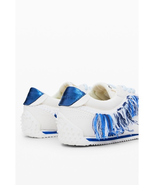 Desigual(デシグアル)の「RETROSNEAKERHERITAGEK PU白スニーカーローカット(スニーカー・レディース・ホワイト・41/40/39/38/37/36)」の6枚目の写真