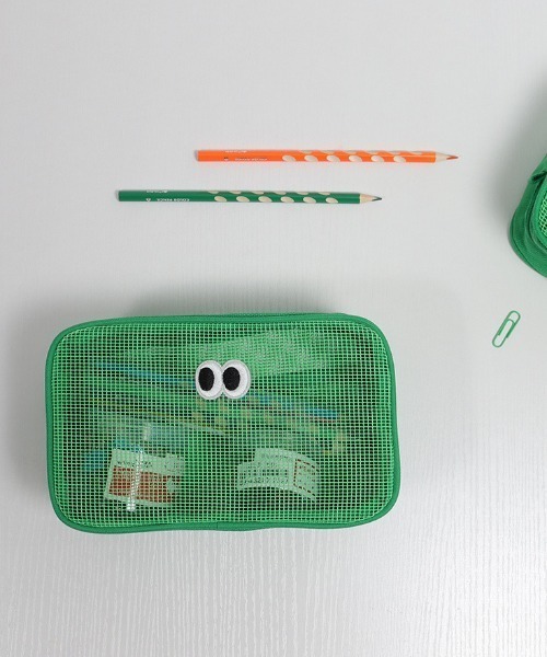 B:TOGETHER 52inch メッシュポーチ付き‼️即購入大歓迎❗️ オレンジ セール】目玉メッシュポーチ（ポーチ）｜pyornim（ピョルニム
