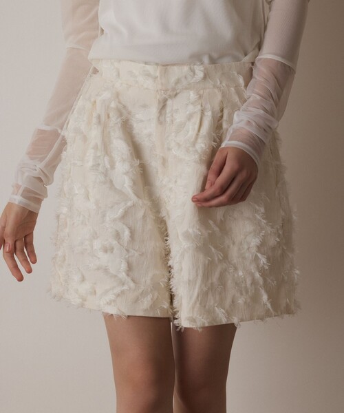 Diagram（ダイアグラム）の「カットジャガードショートパンツ（その他パンツ・レディース・キナリ・36/38）」の6枚目の写真