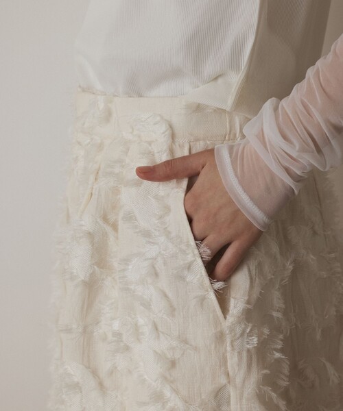 Diagram（ダイアグラム）の「カットジャガードショートパンツ（その他パンツ・レディース・キナリ・36/38）」の7枚目の写真