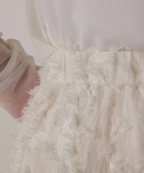 Diagram（ダイアグラム）の「カットジャガードショートパンツ（その他パンツ・レディース・キナリ・36/38）」の9枚目の写真