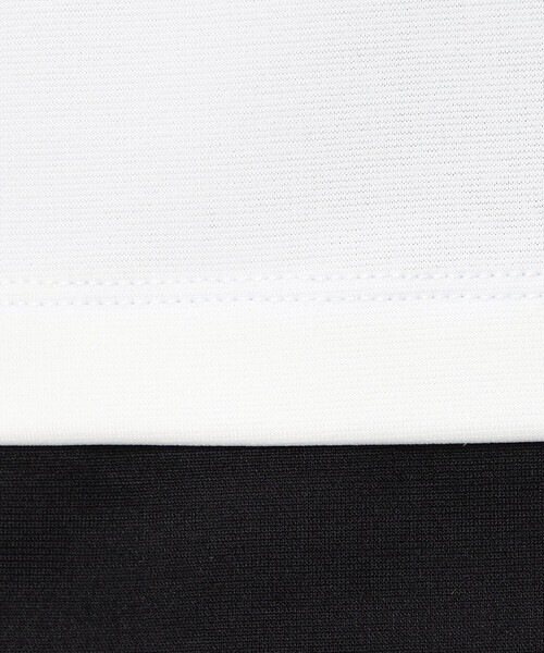 COMME CA ISM(コムサイズム)の「ストレッチポンチ フェイクレイヤードTシャツ(Tシャツ/カットソー・メンズ・ホワイト/ネイビー/ブルー/ブラック・MEDIUM/LARGE)」の8枚目の写真