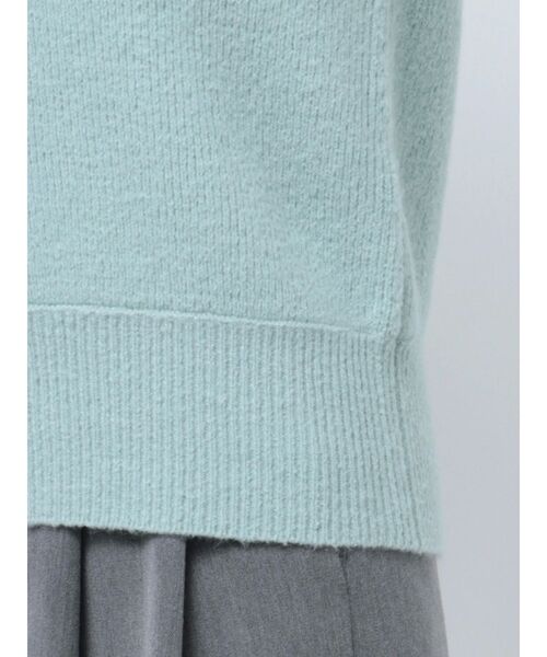 LAGUNAMOON（ラグナムーン）の「オフショルフレアスリーブニットプルオーバー（ニット/セーター・レディース・ミント/チャコールグレー/アイボリー・FREE）」の13枚目の写真