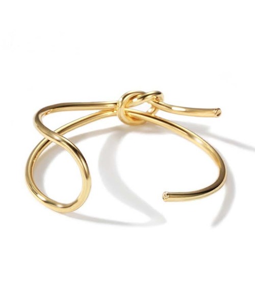 blackdia ocean（ブラックダイヤオーシャン）の「blackdia ocean ノットデザインバングル（バングル/リストバンド・レディース・シルバー/ゴールド・FREE）」の11枚目の写真