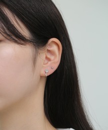 LINFA　（リンファ）の「サージカルステンレス316L ビジューピアスセット3（ピアス（片耳用））」