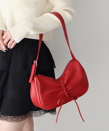 リボンドロストハンドバッグ