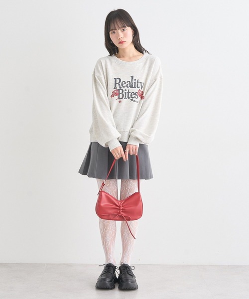 earth music&ecology(アースミュージックアンドエコロジー)の「リボンドロストハンドバッグ(ハンドバッグ・レディース・ブルー系その他/ブラウン/レッド・FREE)」の12枚目の写真