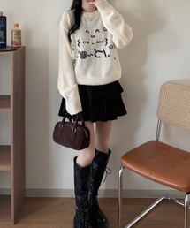 nemne store（ネンネストア）の「【seoup】アスキーニット（ニット/セーター）」