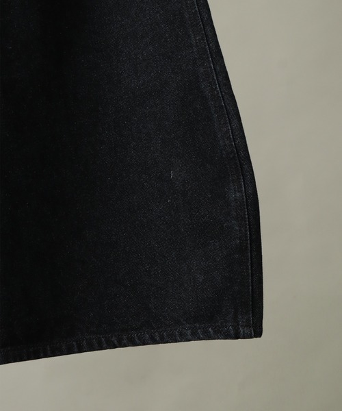 ELLUV（エルブ）の「【ELLUV/エルヴ】13ozヴィンテージデニム ジップギミック サイドタックフレアパンツ（デニムパンツ・メンズ・ライトインディゴブルー/ブラック/グレー・S/L/M）」の6枚目の写真