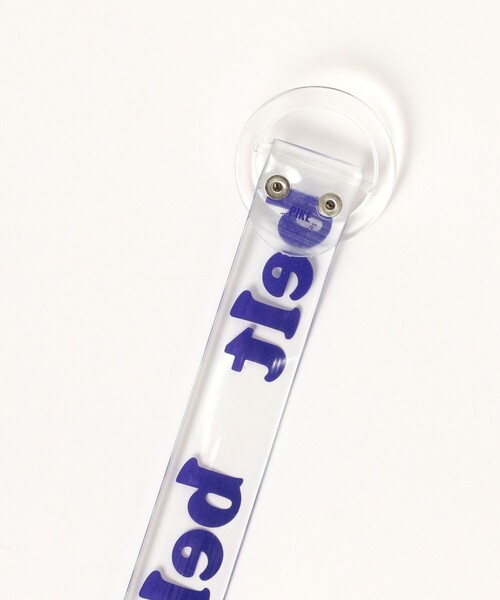 BEAMS BOY（ビームスボーイ）の「【別注】PIKE / CLEAR BELT SP（ベルト・レディース・ブルー/レッド・ONE SIZE）」の11枚目の写真