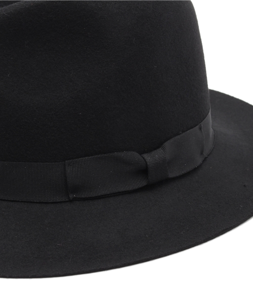 AZUL by moussy(アズールバイマウジー)の「ワイドブリムフェルトHAT(ハット・メンズ・ブラック/グレー・FREE)」の5枚目の写真