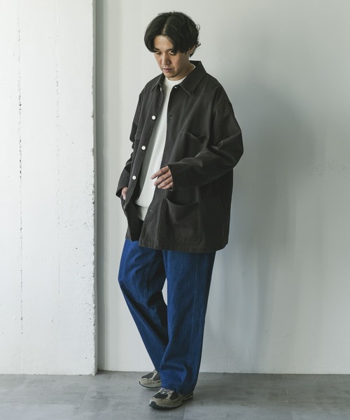 URBAN RESEARCH DOORS（アーバンリサーチドアーズ）の「ダックワークカバーオール（カバーオール・メンズ・スミクロ/ベージュ・MEDIUM/LARGE）」の8枚目の写真