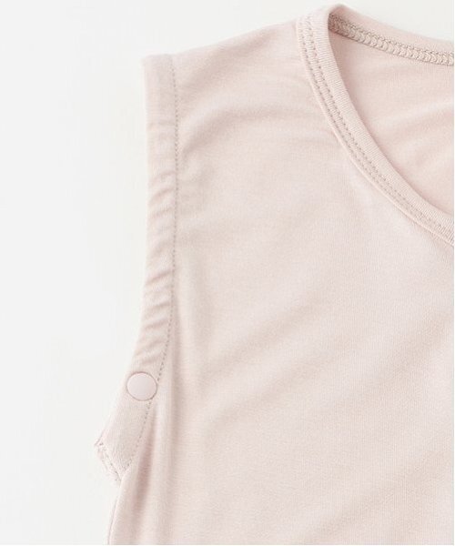 petit main（プティマイン）の「【やわらかストレッチ】スリーピングバック（おくるみ・キッズ・ベージュ/ライトグリーン/アイボリー/ライトピンク・S/L/M）」の10枚目の写真