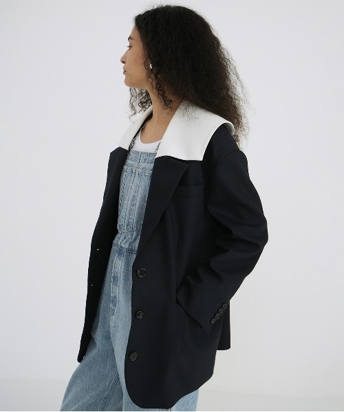 セール】SAILOR COLLAR TAILORED JACKET（テーラードジャケット