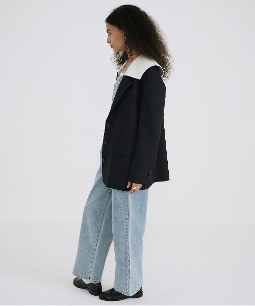 セール】SAILOR COLLAR TAILORED JACKET（テーラードジャケット