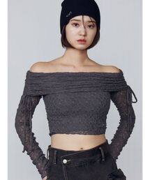 EMODA | レースオフショルダートップ(Tシャツ/カットソー)