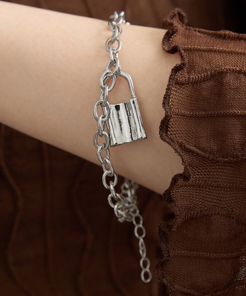 MONO-MART(モノマート)の「モチーフチャーム アソートデザインブレスレット(ブレスレット・レディース・シルバー系2/シルバー系1/シルバー系3・FREE)」の22枚目の写真