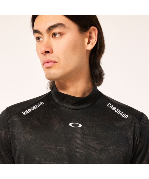 OAKLEY(オークリー)の「オークリ― OAKLEY TECH COLD JQ MOCK / POLO SHIRT ポロシャツ/ GOLF ゴルフ/OAKLEY(その他トップス・メンズ・ホワイト/ブラック・L/S/XL)」の4枚目の写真