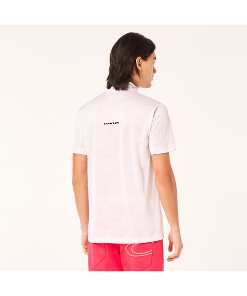 OAKLEY(オークリー)の「オークリ― OAKLEY TECH COLD JQ MOCK / POLO SHIRT ポロシャツ/ GOLF ゴルフ/OAKLEY(その他トップス・メンズ・ホワイト/ブラック・L/S/XL)」の14枚目の写真