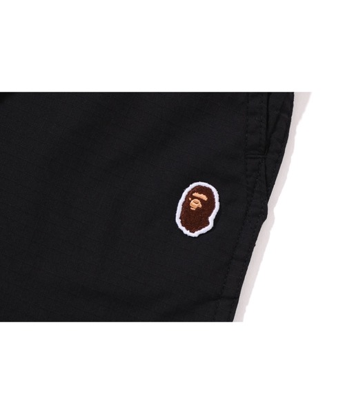 A BATHING APE（アベイシングエイプ）の「APE HEAD ONE POINT BALLOON PANTS（その他パンツ・キッズ・ブラック/ベージュ・150/160）」の5枚目の写真