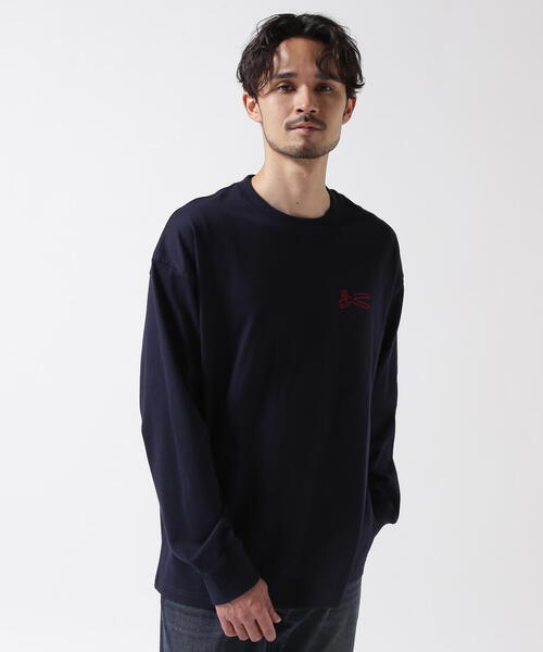 DENHAM（デンハム）の「DENHAM/デンハム/CHAIN LS TEE（Tシャツ/カットソー・メンズ・ブラック/ネイビー/ホワイト・XL/M/L/S）」の3枚目の写真