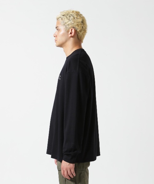 DENHAM（デンハム）の「DENHAM/デンハム/CHAIN LS TEE（Tシャツ/カットソー・メンズ・ブラック/ネイビー/ホワイト・XL/M/L/S）」の4枚目の写真