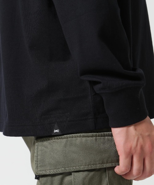 DENHAM（デンハム）の「DENHAM/デンハム/CHAIN LS TEE（Tシャツ/カットソー・メンズ・ブラック/ネイビー/ホワイト・XL/M/L/S）」の8枚目の写真