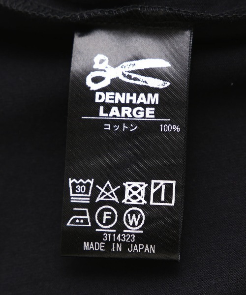DENHAM（デンハム）の「DENHAM/デンハム/CHAIN LS TEE（Tシャツ/カットソー・メンズ・ブラック/ネイビー/ホワイト・XL/M/L/S）」の13枚目の写真
