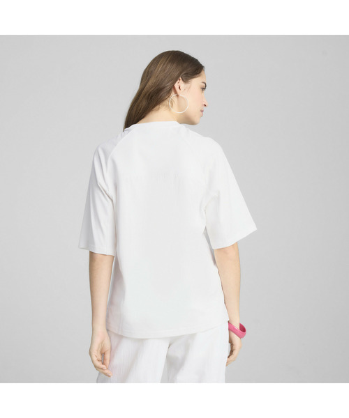 PUMA(プーマ)の「PUMA プーマ ウィメンズ デア トゥ オーバーサイズ 半袖 Tシャツ(Tシャツ/カットソー・レディース・ブラック/ホワイト/ブルー系その他・SMALL/X-SMALL/MEDIUM/LARGE)」の14枚目の写真