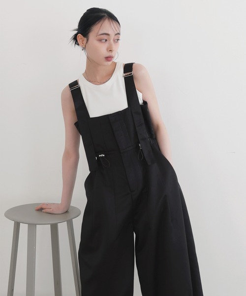 セール】パラシュートデザインオールインワン（サロペット