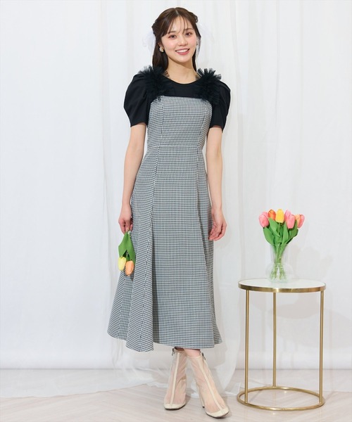 WILLSELECTION（ウィルセレクション）の「チュールフリルマーメイドジャンスカ（ワンピース・レディース・ブラック系その他/ダークブルー/ブラック・FREE）」の17枚目の写真