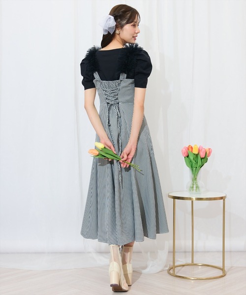 WILLSELECTION（ウィルセレクション）の「チュールフリルマーメイドジャンスカ（ワンピース・レディース・ブラック系その他/ダークブルー/ブラック・FREE）」の19枚目の写真